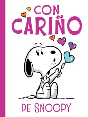 cover image of Con cariño de Snoopy